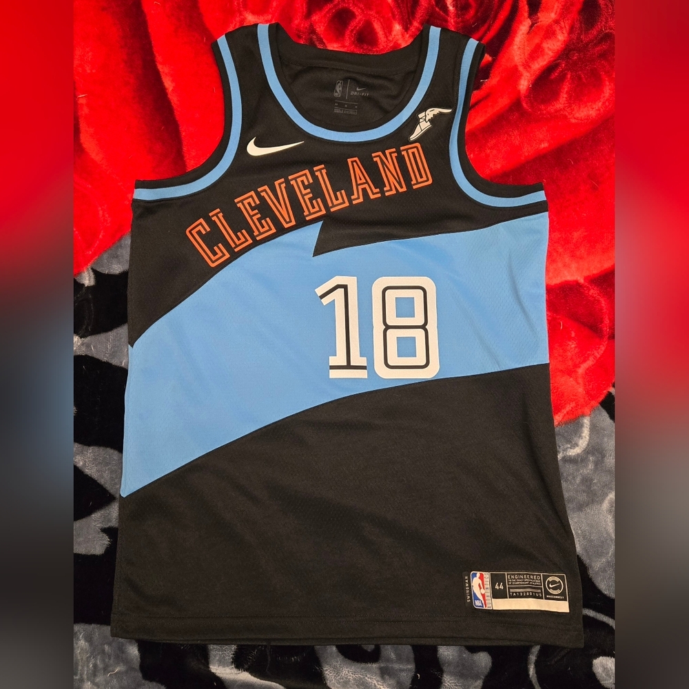 Authentic Swingman Cleveland Cavaliers Matthew Dellavedova Jersey Mens 44 Medium